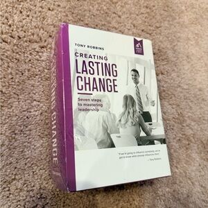 Creating Lasting Change program Tony Robbins